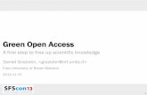 Daniel Graziotin - Green open access