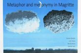 Metaphor and metonymy in magritte