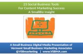 23 Social Business Tools for Content Marketing Success: A SmallBiz Insight