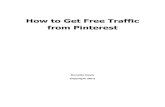 Get free traffic from pinterest