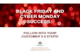 BLACK FRIDAY AND CYBER MONDAY SUCCESS: FOLLOW INTO YOUR CUSTOMER`S 8 STEPS!