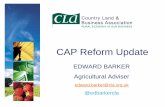 CAP Update presentation - Ed Barker, CLA