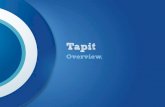 An overview of Tapit.