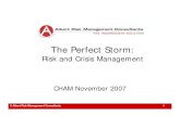 CHAM - Risk and Crisis Management