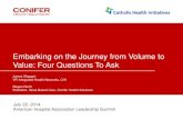 Journey to Value: Four Questions Providers Ask