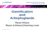 GSummit SF 2014 - Gamification and Arbejdsglaede by Ryan Kleps