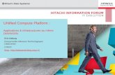 HIF Paris 2014 - CISCO - Unified Compute Platform: Applications et infrastructures au même diapason