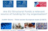 EU Structural Funds - relevant for my organisation?