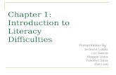 Introduction to Literacy Difficulties Chapter 1