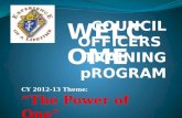 Council officers training program