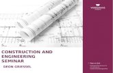 TYPES OF CONSTRUCTION AND ENGINEERING GUARANTEES: