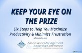 Workplace Attitude and Efficiency - Eye on the Prize