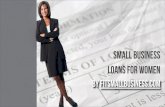 Small Business Loans For Women