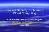 Cloud Computing Security Needs & Problems   Alon Refaeli