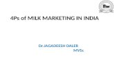 4 Ps of MILK MARKETING IN INDIA