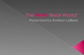 The Real ‘Real World’ Reformatted Presentation