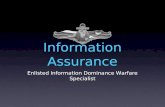 Eidws 107 information assurance