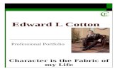 Edward L Cotton Professional Portfolio V12