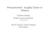 Procurement Supply Chain in Ghana