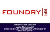 Foundry Training Slides