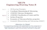 Engineering Drawing Notes B
