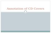 Annotation of cd covers