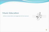 Music Education Power Point by Matthew Snyder