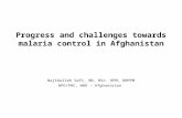 Malaria situation and progress towards malaria control