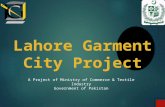 Lahore Garment City Pakistan Textile Export Import Opportunity