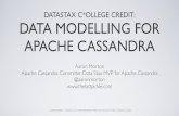 C*ollege Credit: Data Modeling for Apache Cassandra