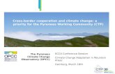 Cross-border cooperation and climate change: a priority for the Pyrenees Working Community (CTP)