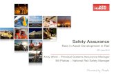 Andy Ward - John Holland - Safety assurance: the role and importance of safety assurance in the Asset Management space