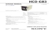 Modular Sony HCD-GB3