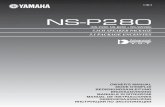 Altavoces Yamaha NS-P280