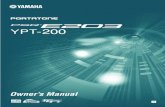 Yamaha YPT 200