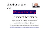 Solution of Plasticity Problems- Hani Aziz Ameen