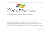 Windows HPC Server 2008 Job Scheduler