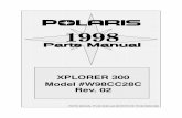1998 Polaris Xplorer Parts Manual