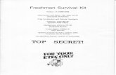 Freshman Survival Kit