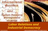 Labor Relations and  Industrial Democracy