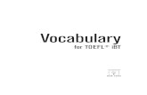 Vocabulario TOEFL Book Jan 2010