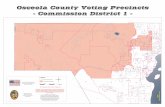 Osceola County Florida Precinct Map