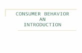 Consumer Behavior. Intro