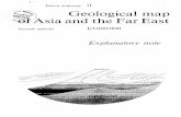 Geological Map of Asia and the Far East