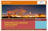 Financial Ratio Analysis, TATA STEEL