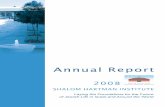 Shalom Hartman Institute 2008 Annual Report