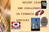Issues and Challenges in Financial Services in India