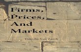 Timothy v Zandt - Firms, Prices and Market 2012