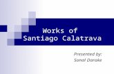 Works of Calatravaa