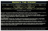 CD Battery Tab Welder